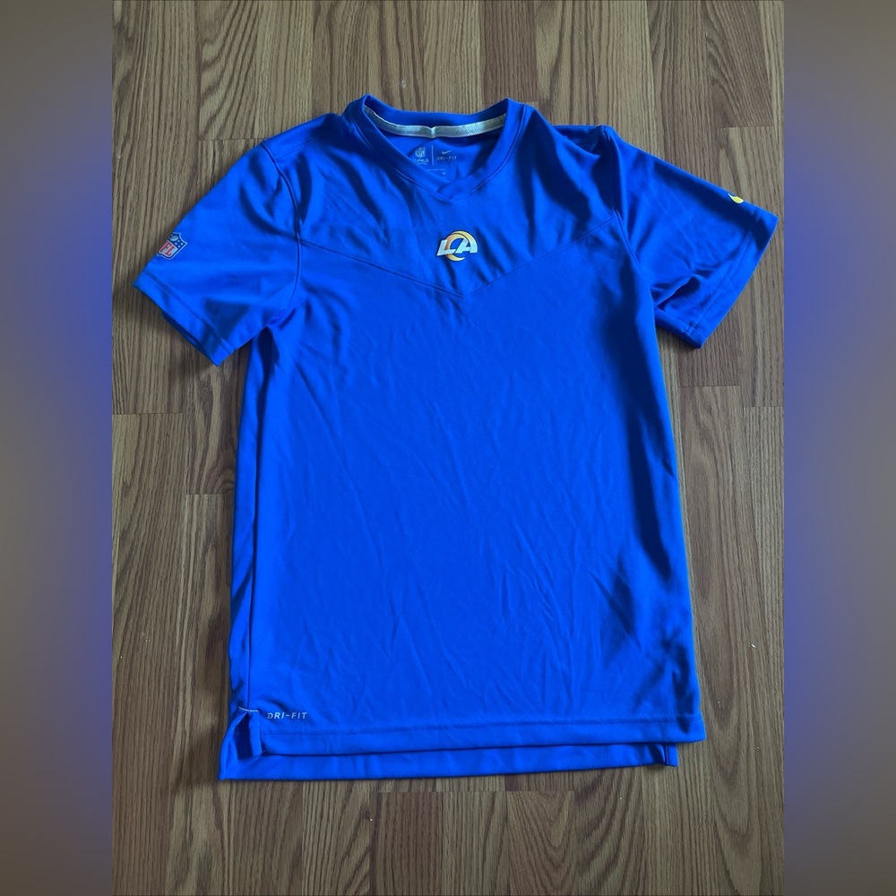 LA Rams Nike Dri Fit On Field Apparel Shirt Small